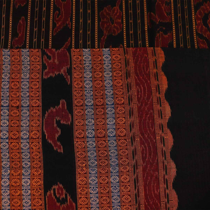 Handloom Sambalpuri Cotton Ikkat Saree Handloom Saree_Cotton Priyadarshini Handloom
