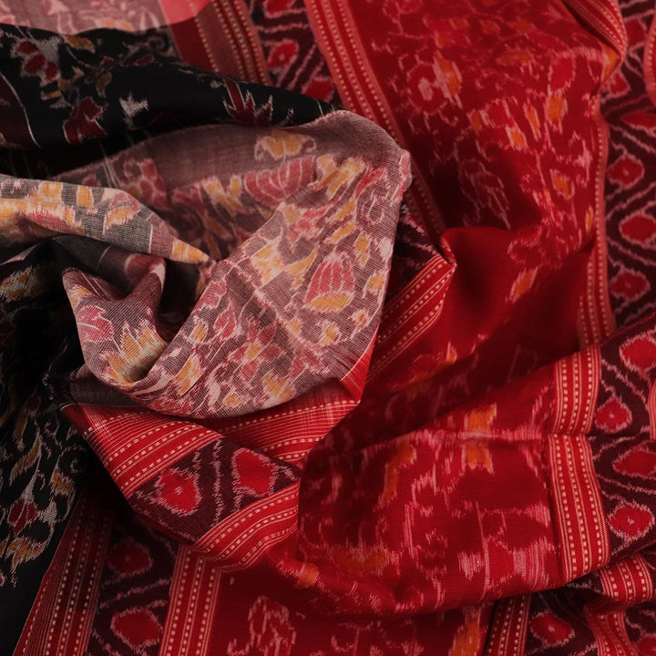 Handloom Sambalpuri Cotton Ikkat Saree Handloom Saree_Cotton Priyadarshini Handloom