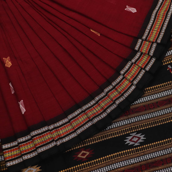 Handloom Sambalpuri Cotton Ikkat Saree Handloom Saree_Cotton Priyadarshini Handloom