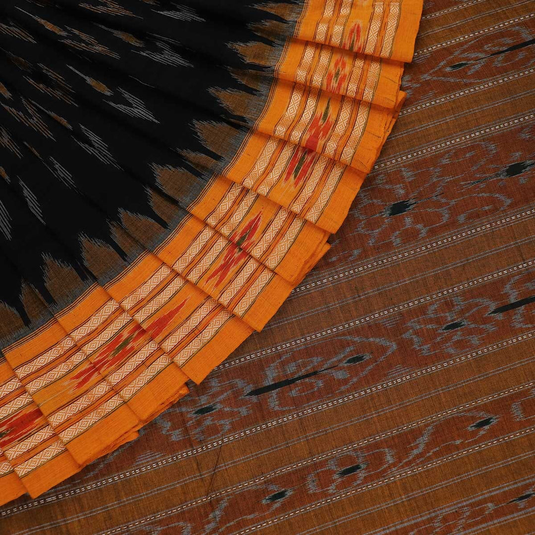 Handloom Sambalpuri Cotton Ikkat Saree Handloom Saree_Cotton Priyadarshini Handloom