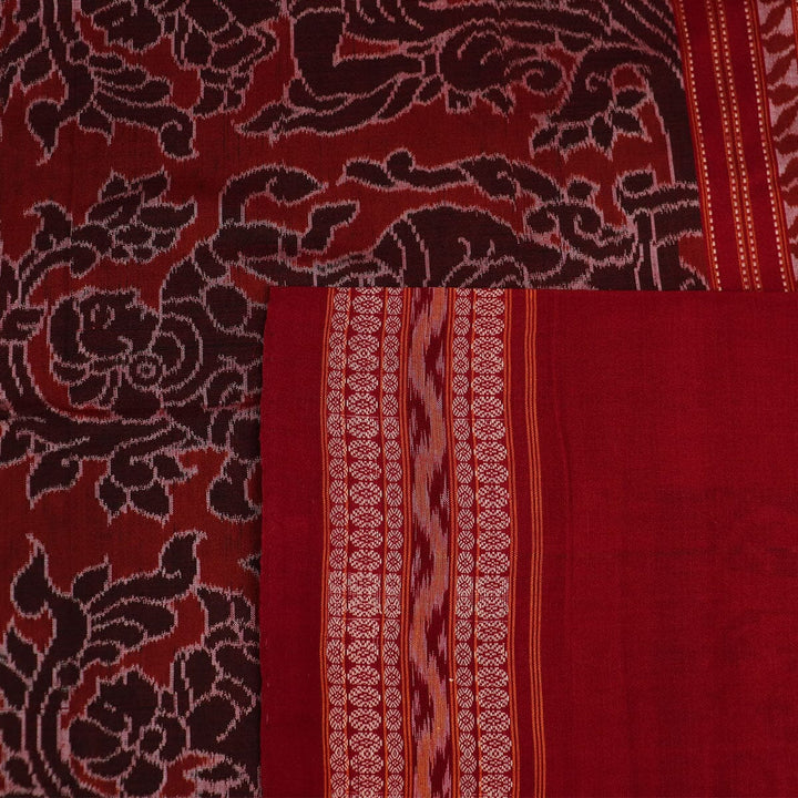 Handloom Sambalpuri Cotton Ikkat Saree Handloom Saree_Cotton Priyadarshini Handloom