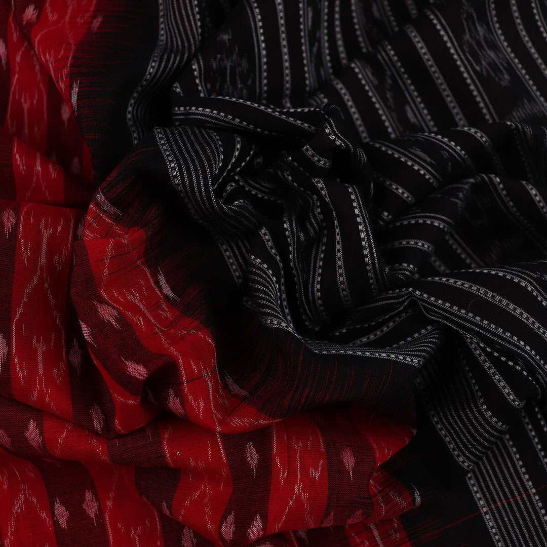 Handloom Sambalpuri Cotton Ikkat Saree Handloom Saree_Cotton Priyadarshini Handloom