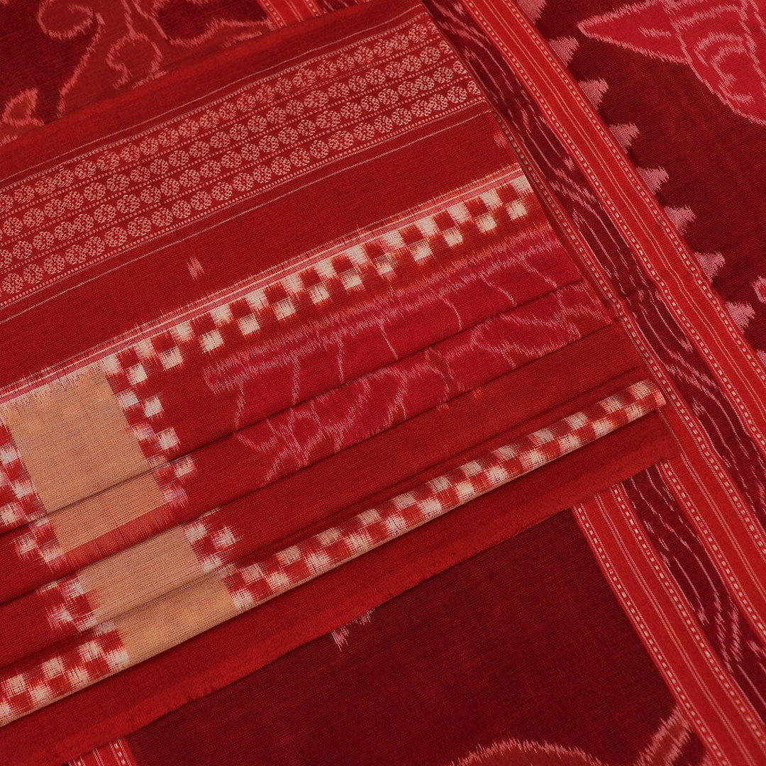 Handloom Sambalpuri Cotton Ikkat Saree Handloom Saree_Cotton Priyadarshini Handloom