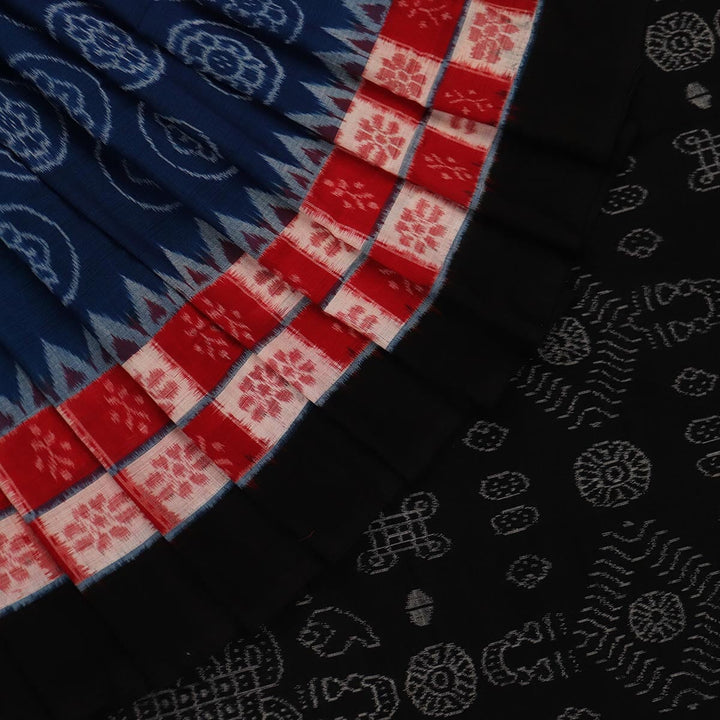 Handloom Sambalpuri Cotton Ikkat Saree Handloom Saree_Cotton Priyadarshini Handloom
