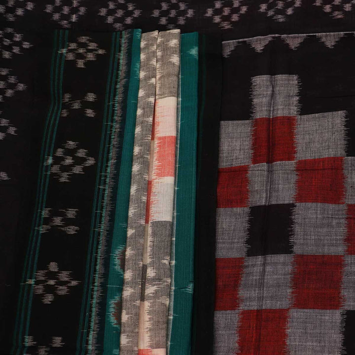 Handloom Sambalpuri Cotton Ikkat Saree Handloom Saree_Cotton Priyadarshini Handloom