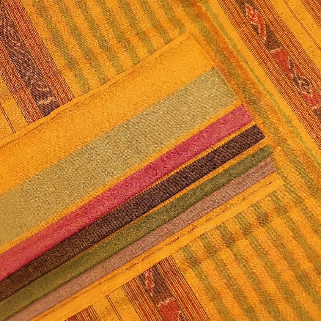Handloom Sambalpuri Cotton Ikkat Saree Handloom Saree_Cotton Priyadarshini Handloom