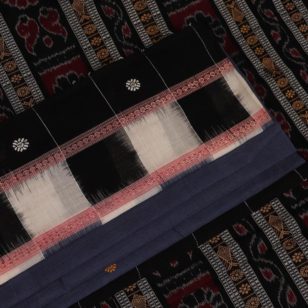 Handloom Sambalpuri Cotton Ikkat Saree Handloom Saree_Cotton Priyadarshini Handloom