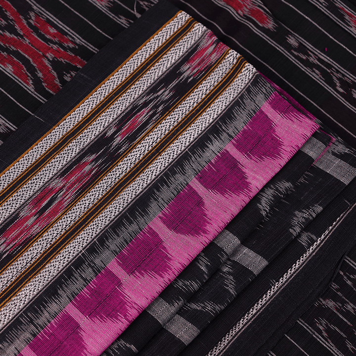 Handloom Sambalpuri Cotton Ikkat Saree Handloom Saree_Cotton Priyadarshini Handloom