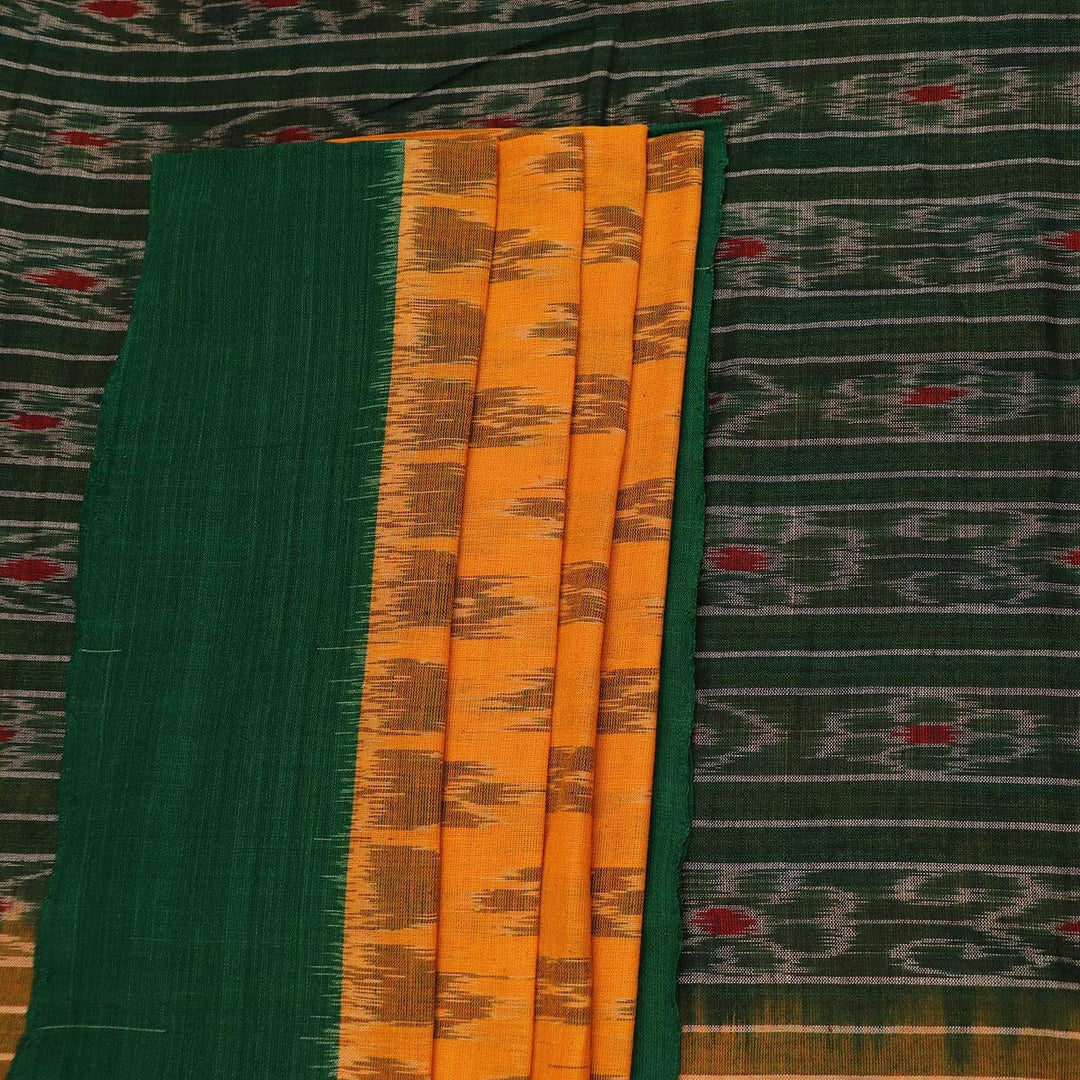 Handloom Sambalpuri Cotton Ikkat Saree Handloom Saree_Cotton Priyadarshini Handloom