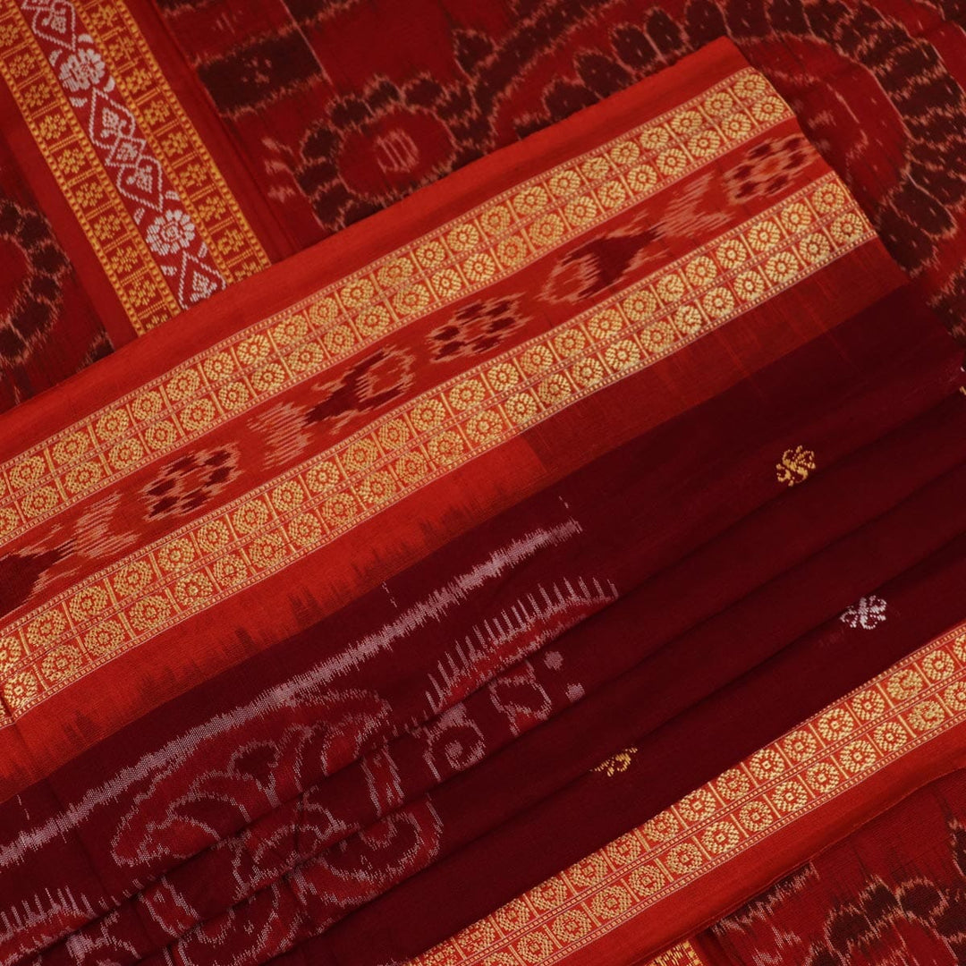 Handloom Sambalpuri Cotton Ikkat Saree Handloom Saree_Cotton Priyadarshini Handloom