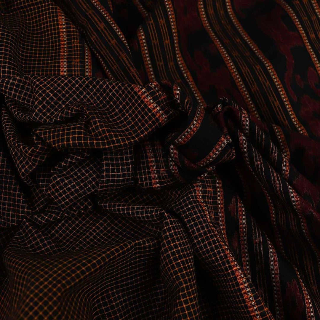 Handloom Sambalpuri Cotton Ikkat Saree Handloom Saree_Cotton Priyadarshini Handloom
