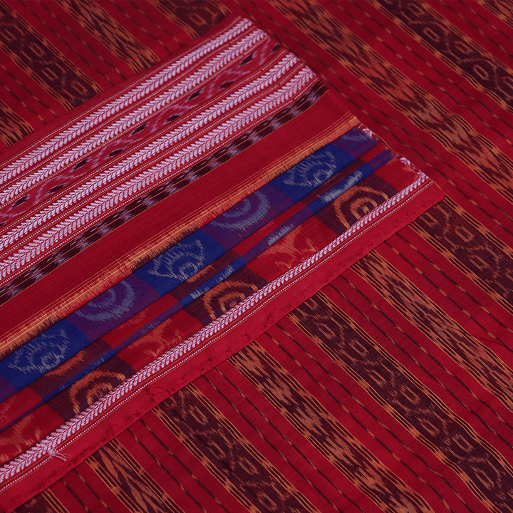 Handloom Sambalpuri Cotton Ikkat Saree Handloom Saree_Cotton Priyadarshini Handloom