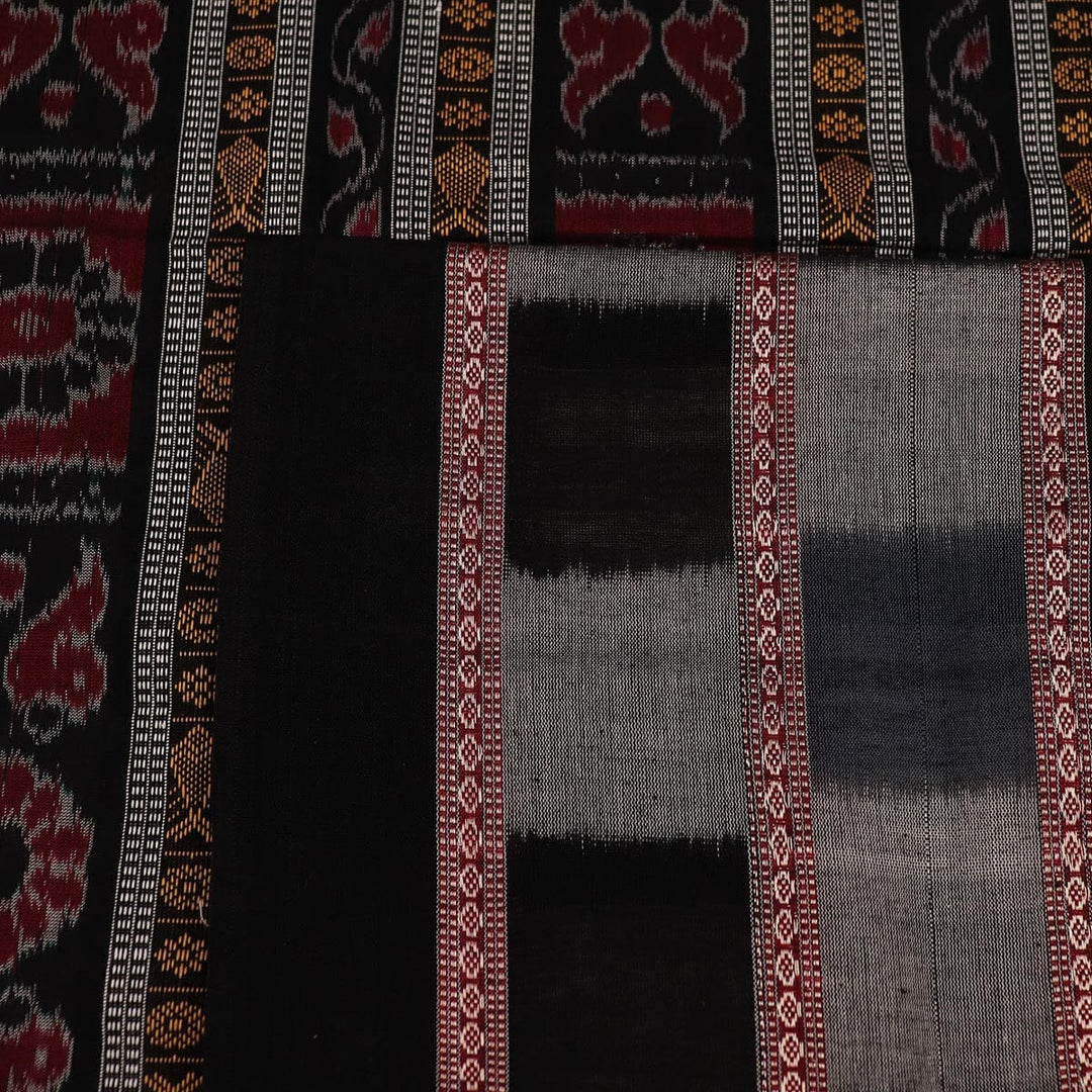 Handloom Sambalpuri Cotton Ikkat Saree Handloom Saree_Cotton Priyadarshini Handloom