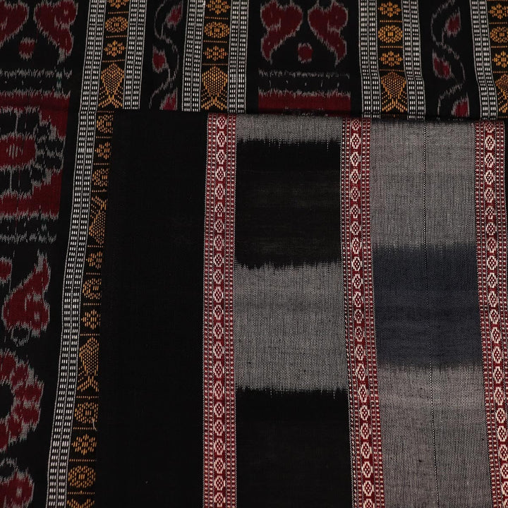 Handloom Sambalpuri Cotton Ikkat Saree Handloom Saree_Cotton Priyadarshini Handloom
