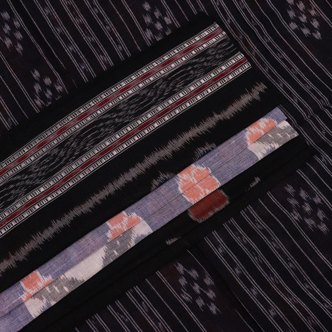 Handloom Sambalpuri Cotton Ikkat Saree Handloom Saree_Cotton Priyadarshini Handloom