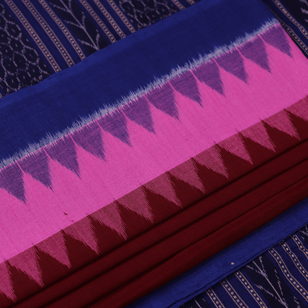 Handloom Sambalpuri Cotton Ikkat Saree Handloom Saree_Cotton Priyadarshini Handloom