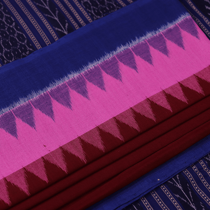 Handloom Sambalpuri Cotton Ikkat Saree Handloom Saree_Cotton Priyadarshini Handloom