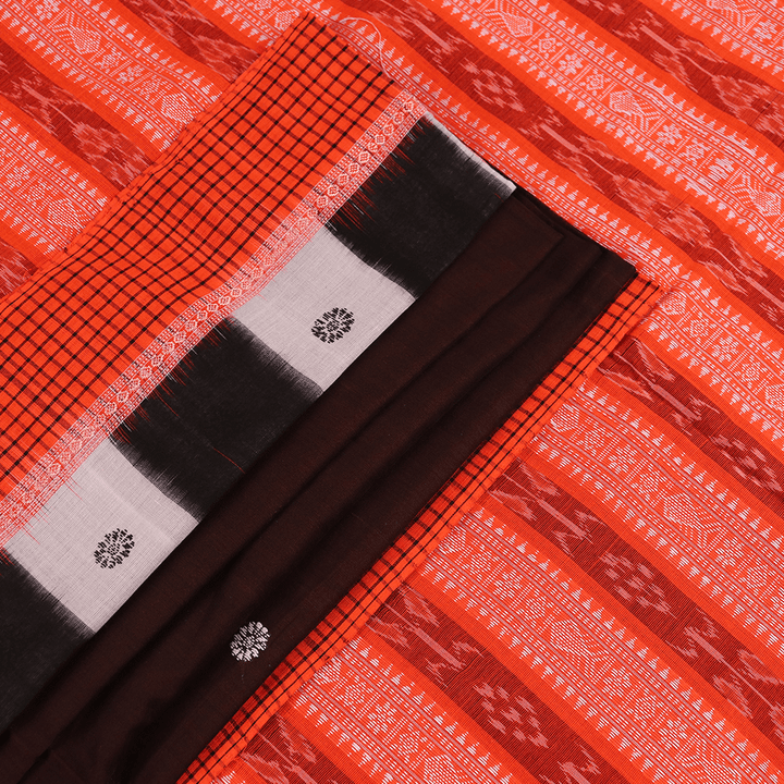 Handloom Sambalpuri Cotton Ikkat Saree Handloom Saree_Cotton Priyadarshini Handloom