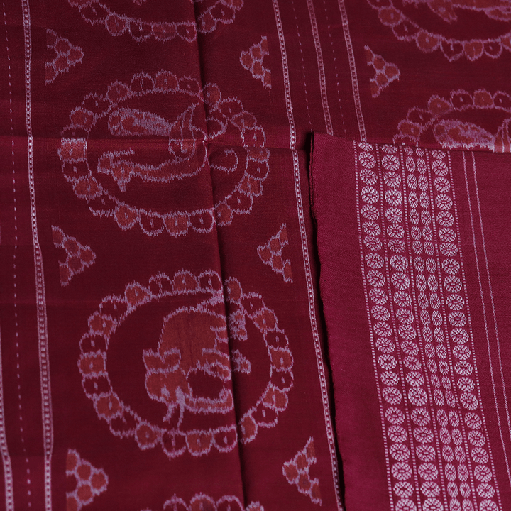Handloom Sambalpuri Cotton Ikkat Saree Handloom Saree_Cotton Priyadarshini Handloom