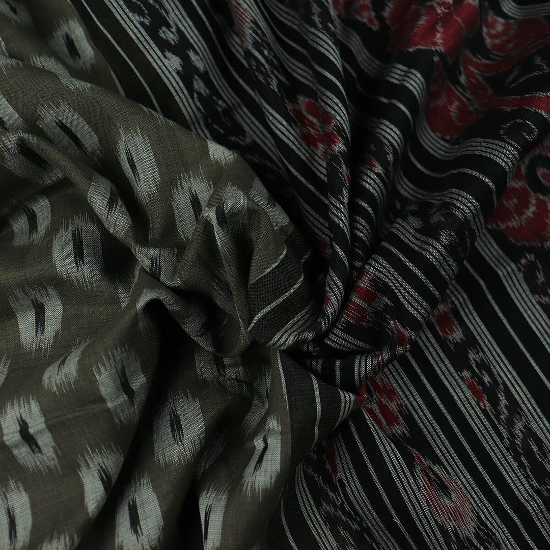 Handloom Sambalpuri Cotton Ikkat Saree Handloom Saree_Cotton Priyadarshini Handloom