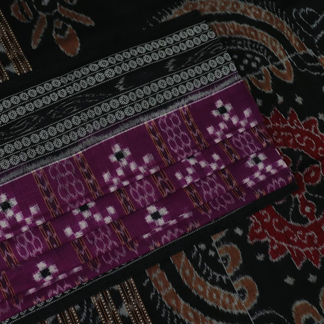 Handloom Sambalpuri Cotton Ikkat Saree Handloom Saree_Cotton Priyadarshini Handloom