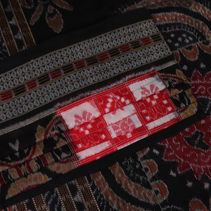 Handloom Sambalpuri Cotton Ikkat Saree Handloom Saree_Cotton Priyadarshini Handloom