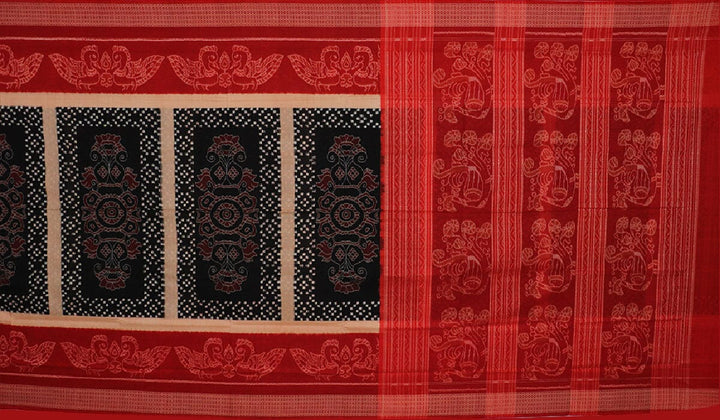 Handloom Sambalpuri Cotton Ikkat Saree Handloom Saree_Cotton Priyadarshini Handloom 