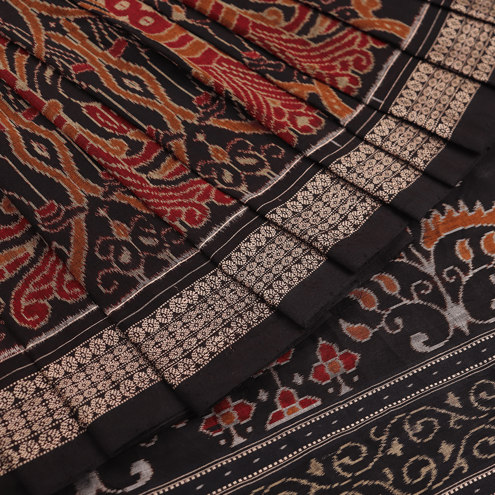 Handloom Sambalpuri Cotton Ikkat Saree Handloom Saree_Cotton Priyadarshini Handloom