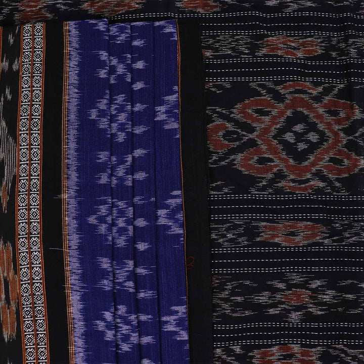 Handloom Sambalpuri Cotton Ikkat Saree Handloom Saree_Cotton Priyadarshini Handloom