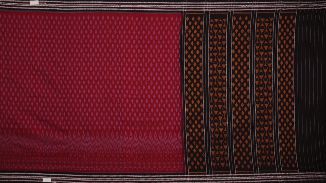 Handloom Sambalpuri Cotton Ikkat Saree Handloom Saree_Cotton Priyadarshini Handloom 