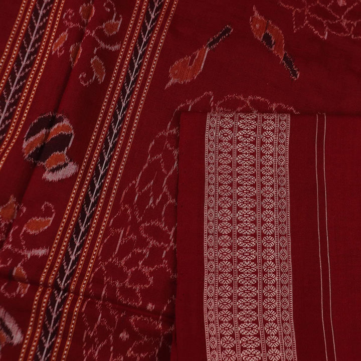 Handloom Sambalpuri Cotton Ikkat Saree Handloom Saree_Cotton Priyadarshini Handloom