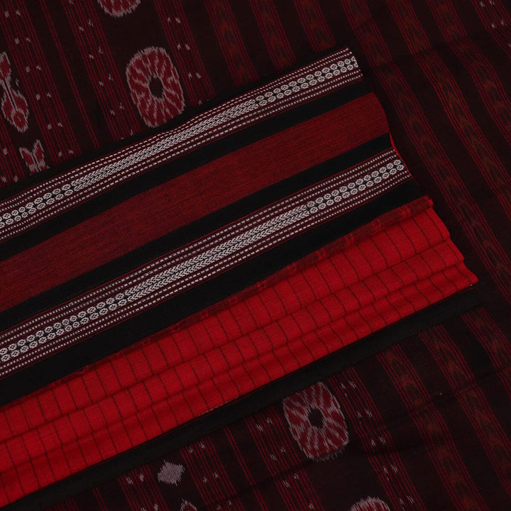 Handloom Sambalpuri Cotton Ikkat Saree Handloom Saree_Cotton Priyadarshini Handloom