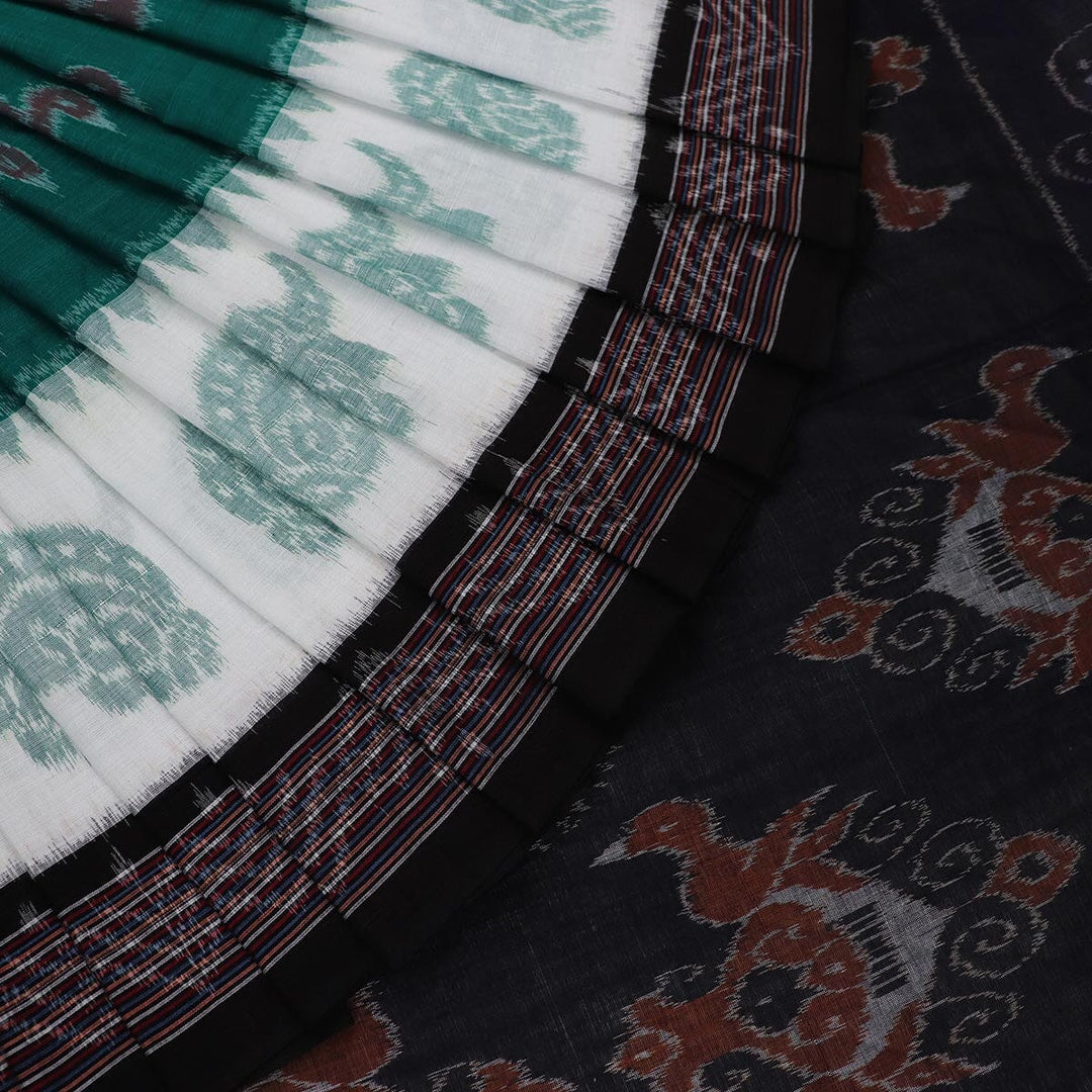 Handloom Sambalpuri Cotton Ikkat Saree Handloom Saree_Cotton Priyadarshini Handloom