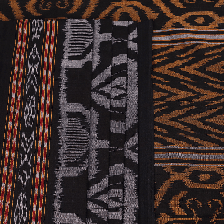 Handloom Sambalpuri Cotton Ikkat Saree Handloom Saree_Cotton Priyadarshini Handloom