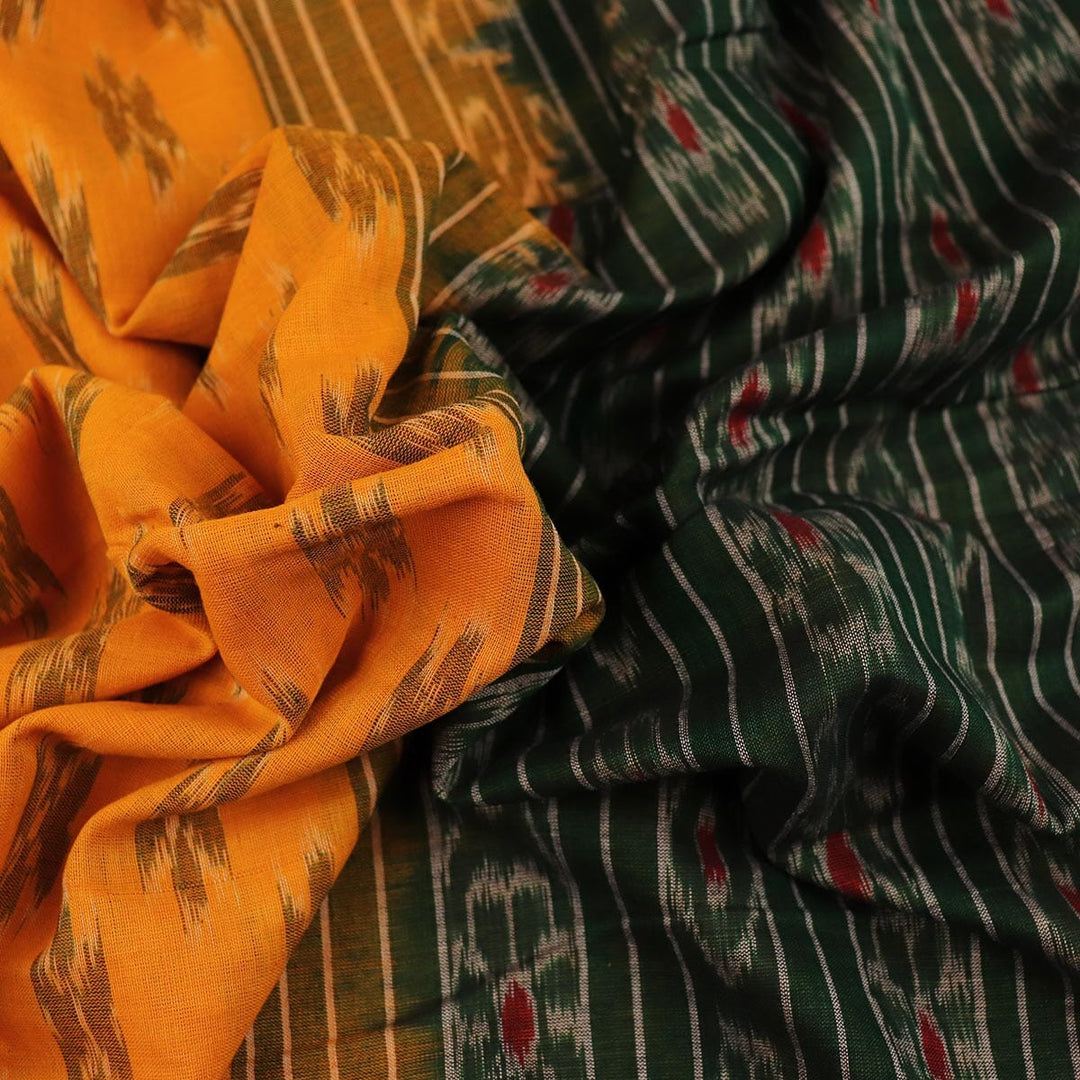 Handloom Sambalpuri Cotton Ikkat Saree Handloom Saree_Cotton Priyadarshini Handloom