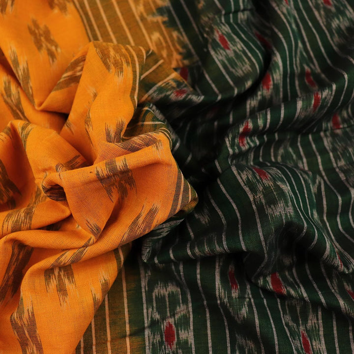Handloom Sambalpuri Cotton Ikkat Saree Handloom Saree_Cotton Priyadarshini Handloom