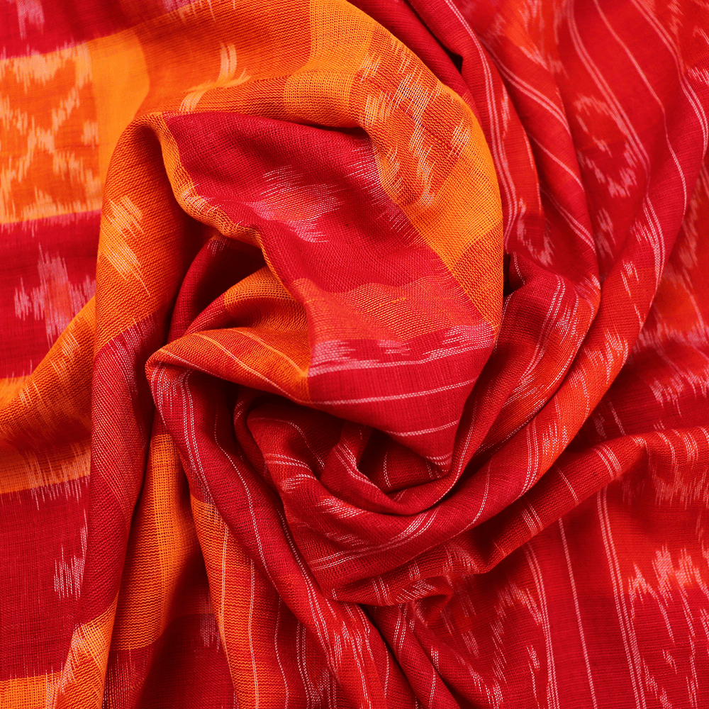Handloom Sambalpuri Cotton Ikkat Saree Handloom Saree_Cotton Priyadarshini Handloom
