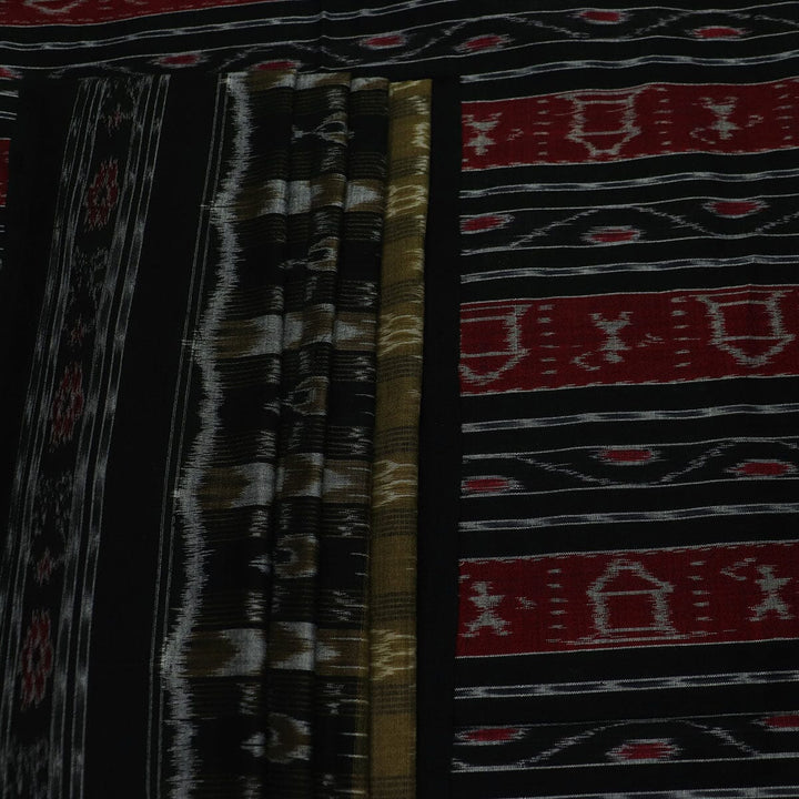 Handloom Sambalpuri Cotton Ikkat Saree Handloom Saree_Cotton Priyadarshini Handloom