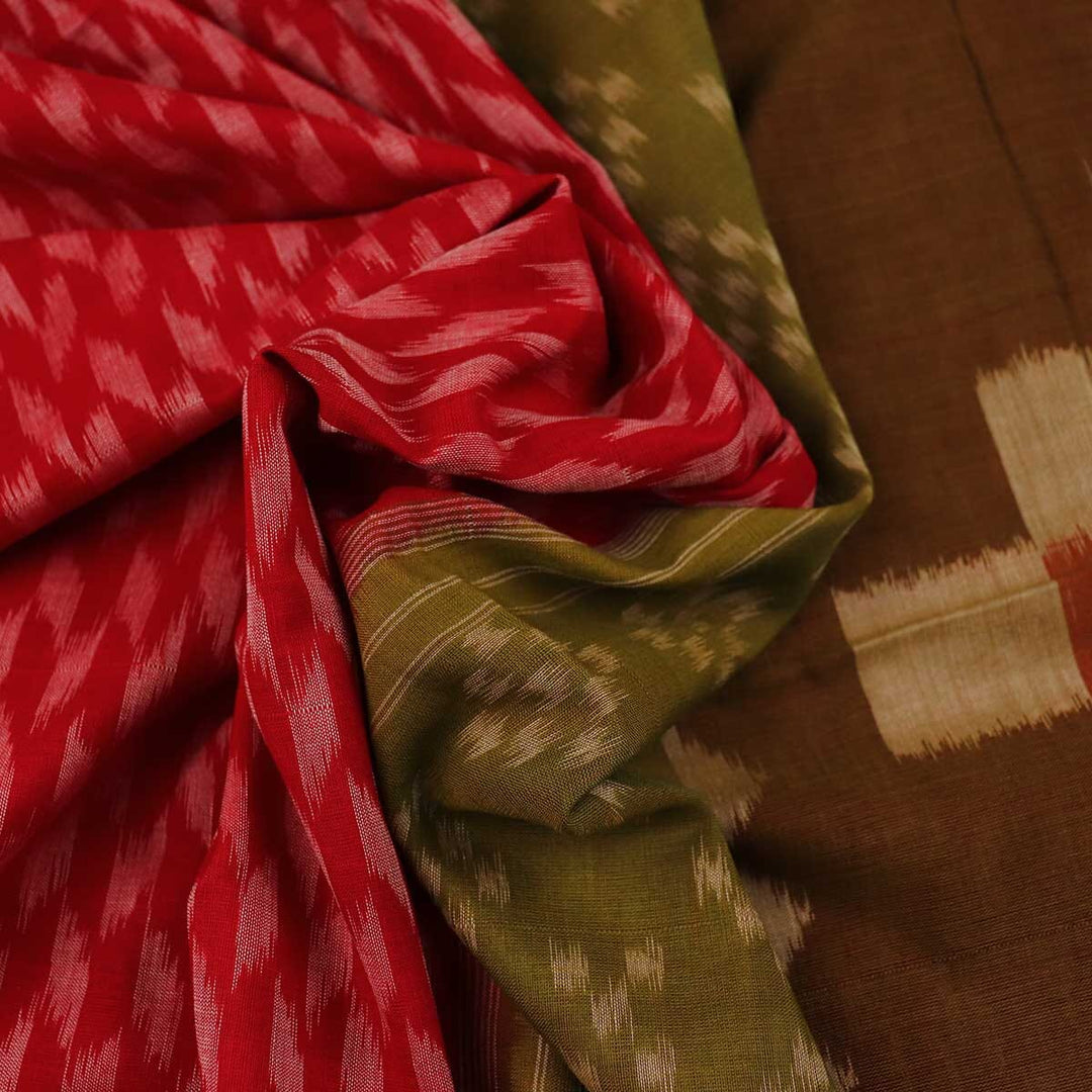 Handloom Sambalpuri Cotton Ikkat Saree Handloom Saree_Cotton Priyadarshini Handloom