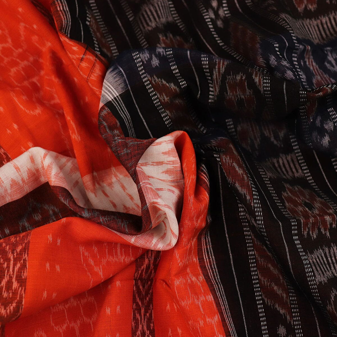 Handloom Sambalpuri Cotton Ikkat Saree Handloom Saree_Cotton Priyadarshini Handloom