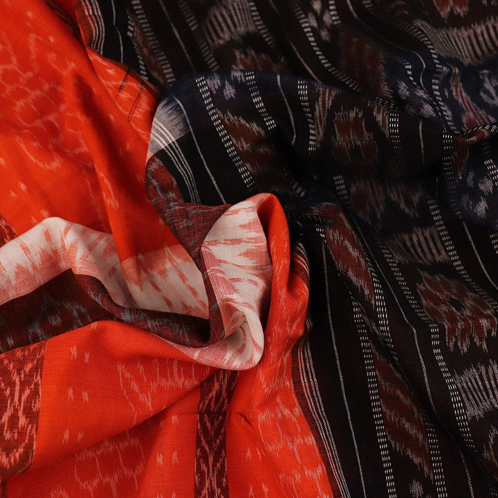 Handloom Sambalpuri Cotton Ikkat Saree Handloom Saree_Cotton Priyadarshini Handloom
