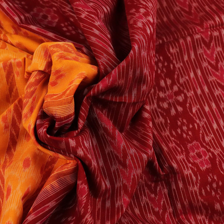 Handloom Sambalpuri Cotton Ikkat Saree Handloom Saree_Cotton Priyadarshini Handloom