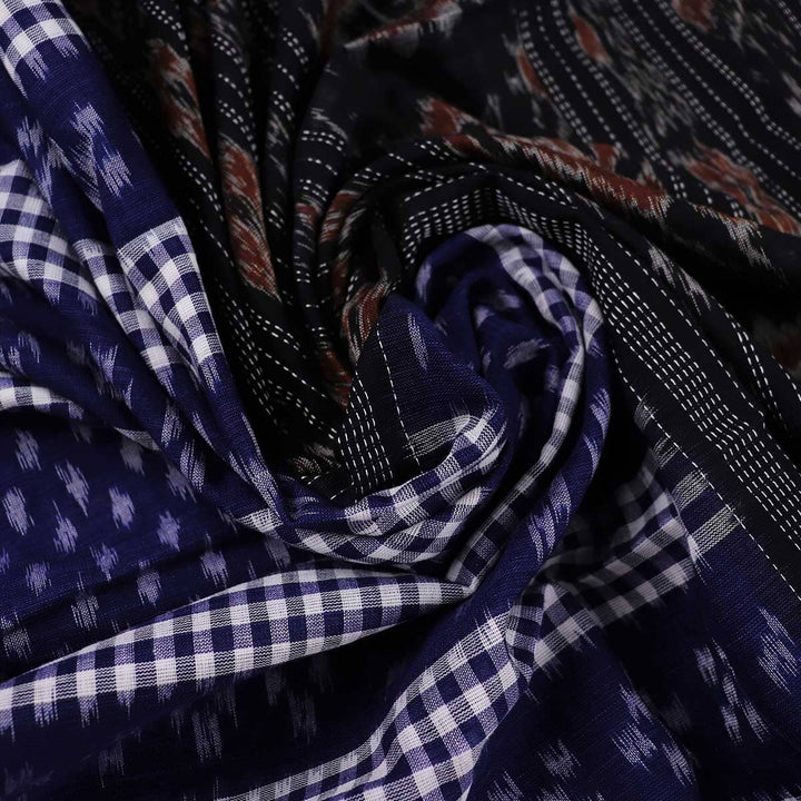 Handloom Sambalpuri Cotton Ikkat Saree Handloom Saree_Cotton Priyadarshini Handloom