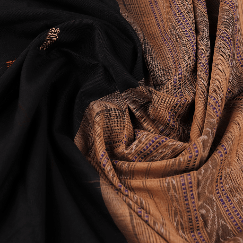 Handloom Sambalpuri Cotton Ikkat Saree Handloom Saree_Cotton Priyadarshini Handloom