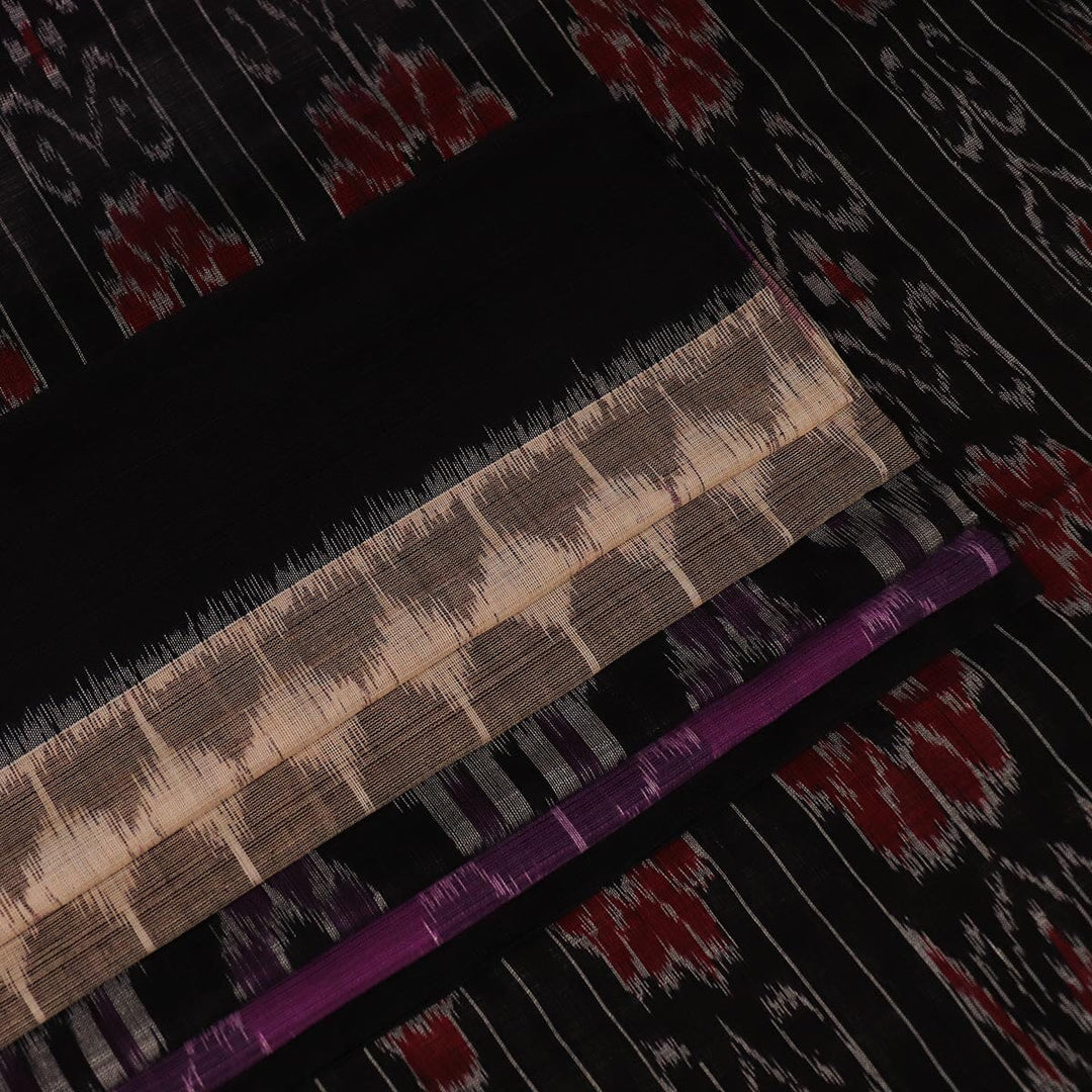 Handloom Sambalpuri Cotton Ikkat Saree Handloom Saree_Cotton Priyadarshini Handloom