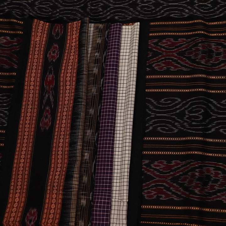 Handloom Sambalpuri Cotton Ikkat Saree Handloom Saree_Cotton Priyadarshini Handloom