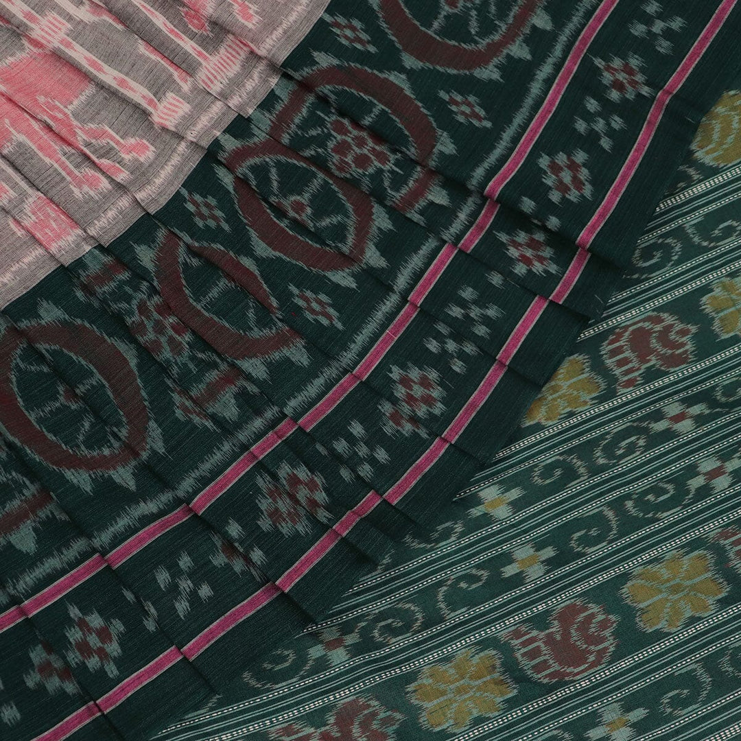 Handloom Sambalpuri Cotton Ikkat Saree Handloom Saree_Cotton Priyadarshini Handloom