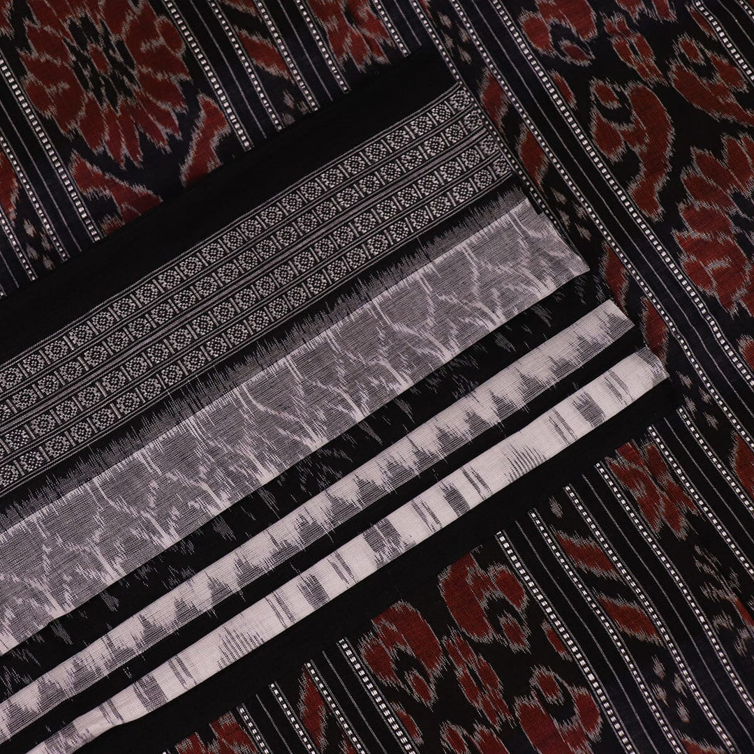Handloom Sambalpuri Cotton Ikkat Saree Handloom Saree_Cotton Priyadarshini Handloom