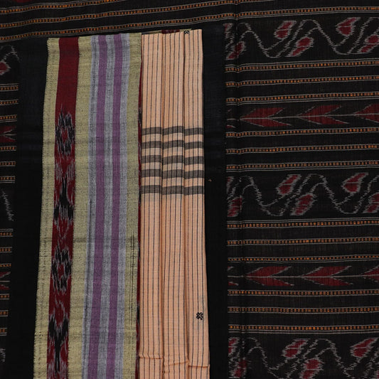 Handloom Sambalpuri Cotton Ikkat Saree Handloom Saree_Cotton Priyadarshini Handloom