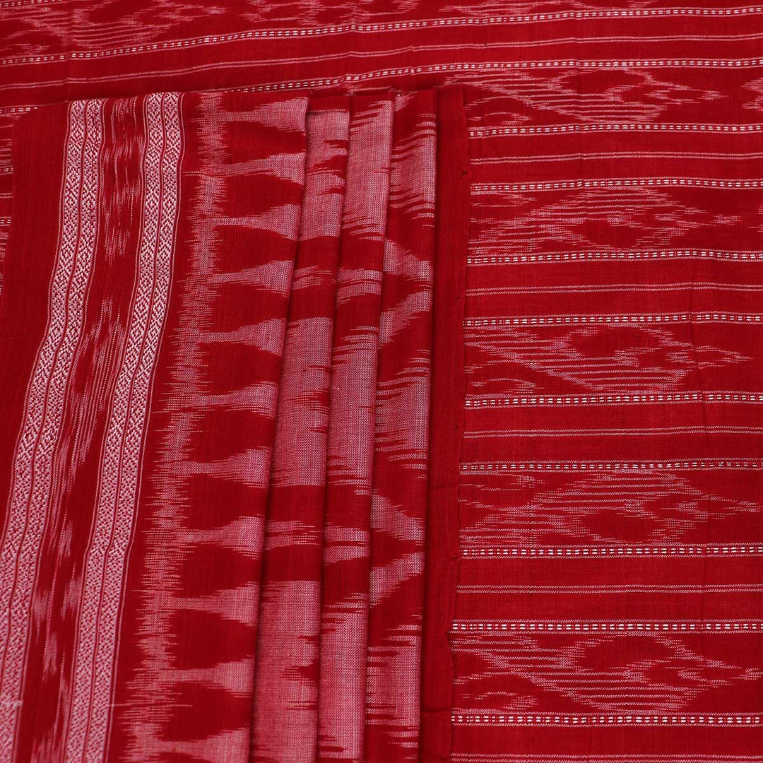 Handloom Sambalpuri Cotton Ikkat Saree Handloom Saree_Cotton Priyadarshini Handloom